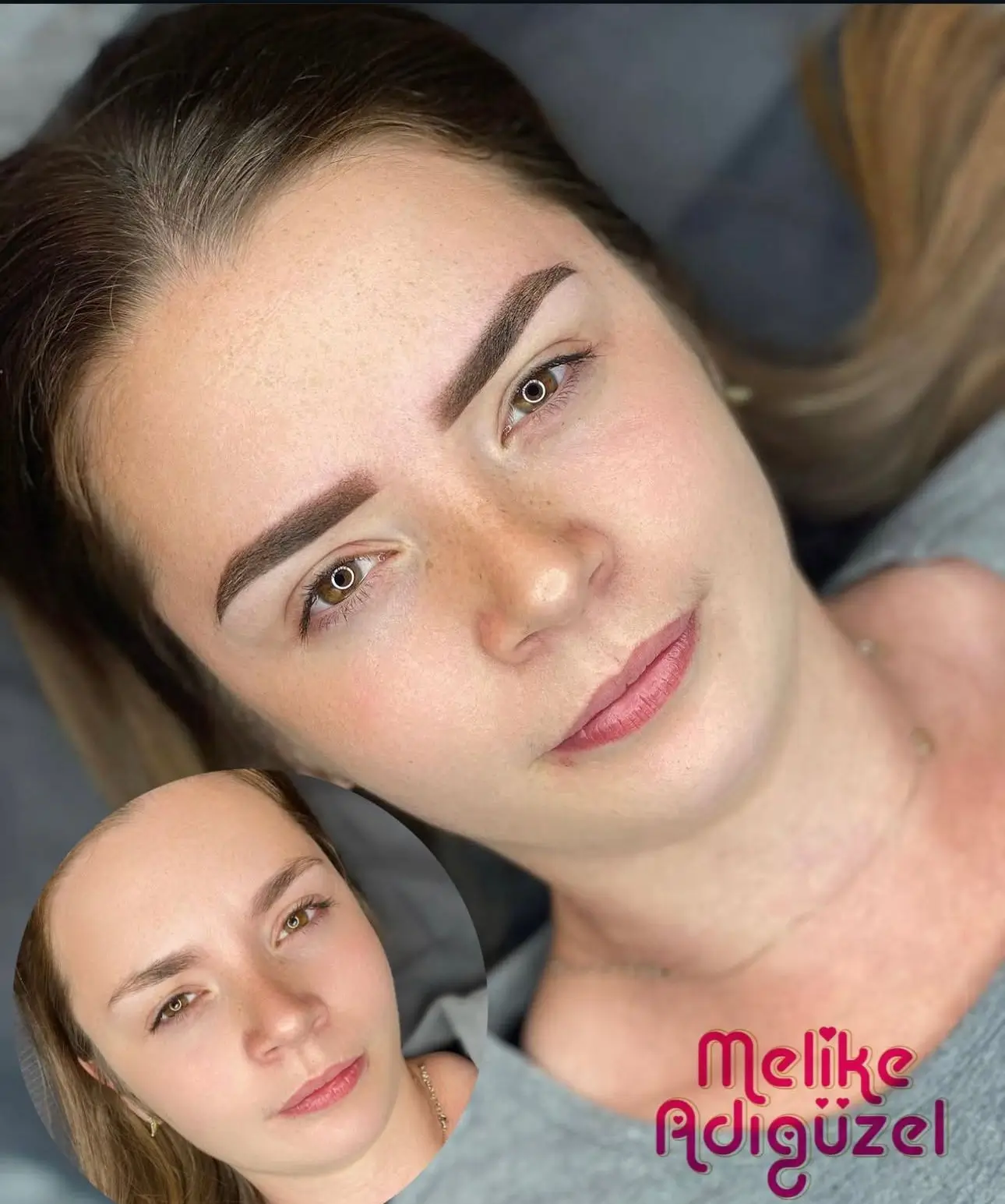 kalıcı makyaj öncesi sonrası