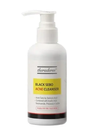 Theraderm Black Sebo Acne Cleanser 140 ml